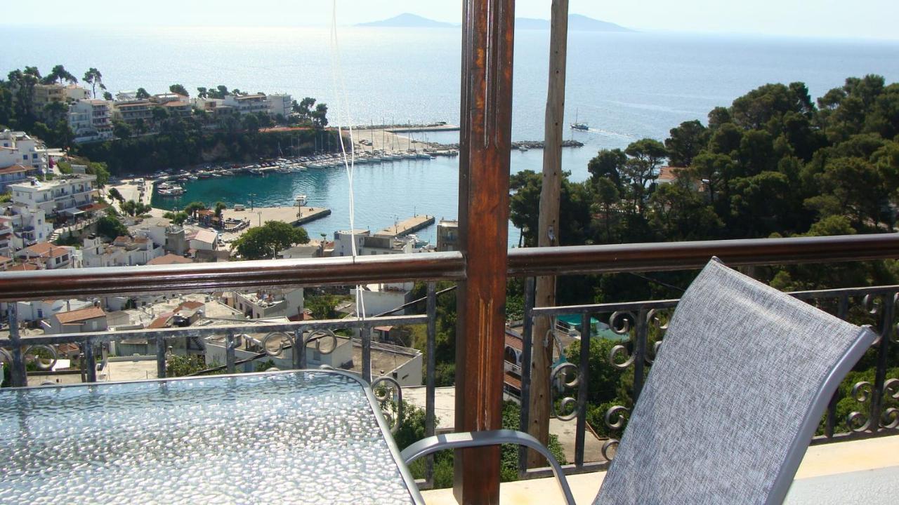 Captain George'S Apartments Patitiri Dış mekan fotoğraf